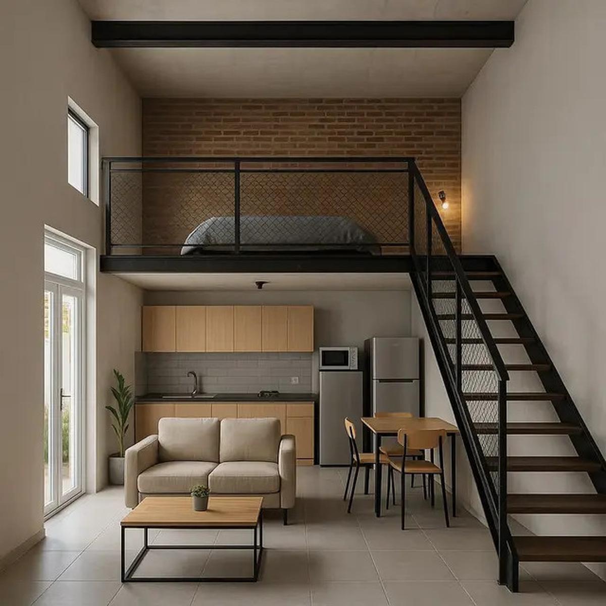 6 Inspirasi Rumah Subsidi dengan Mezzanine, Mewah di Lahan Terbatas