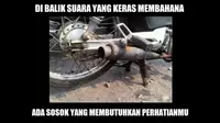 Meme Otomotif Pekan Ini: Knalpot Pengusir Sepi