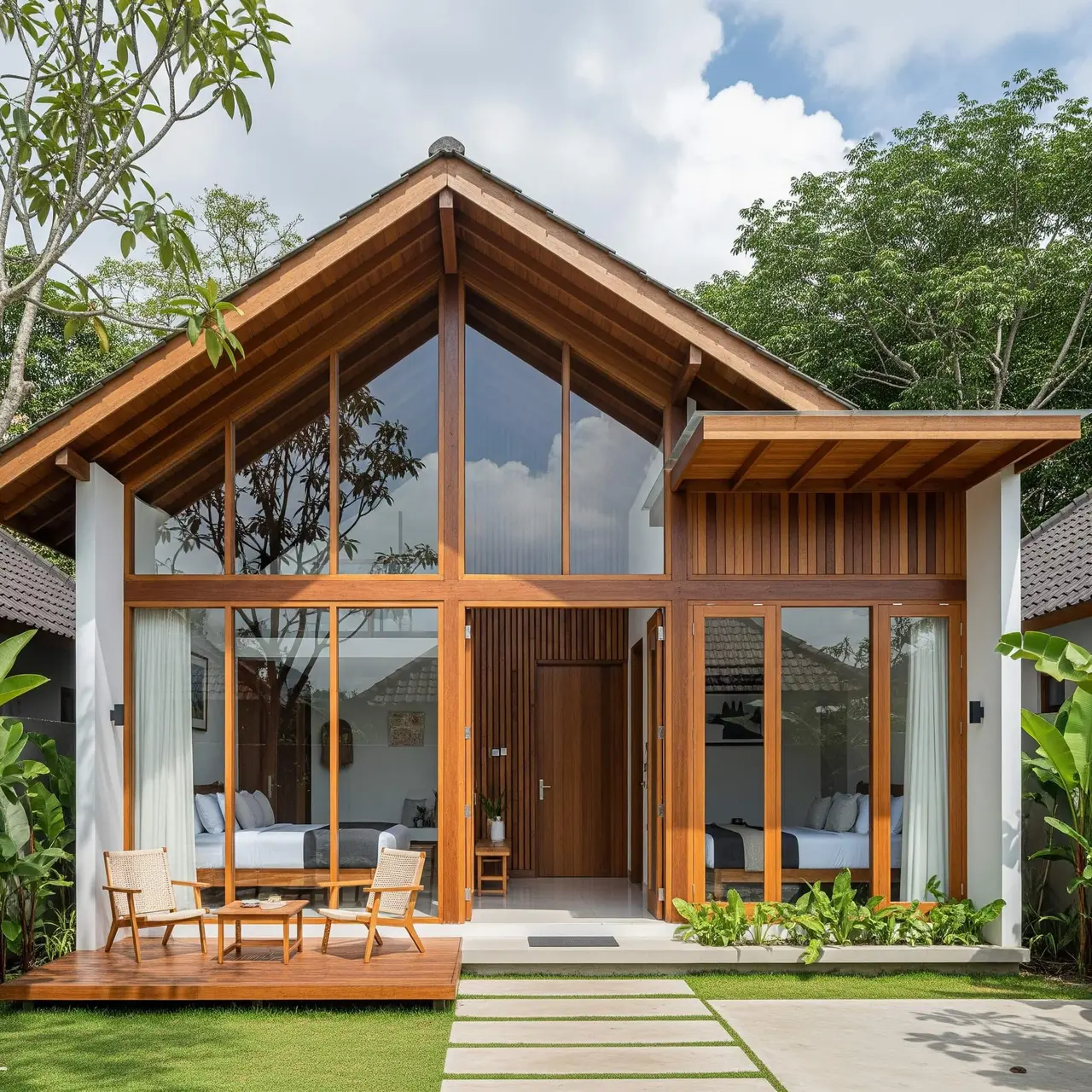 7 Inspirasi Desain Rumah Ala Villa, Rasakan Suasana Liburan Setiap Hari