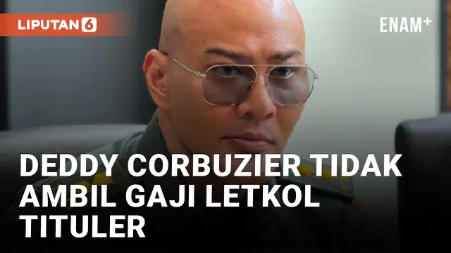 Deddy Corbuzier Tegaskan Tidak Akan Ambil Gaji dan Tunjangan Letkol Tituler TNI