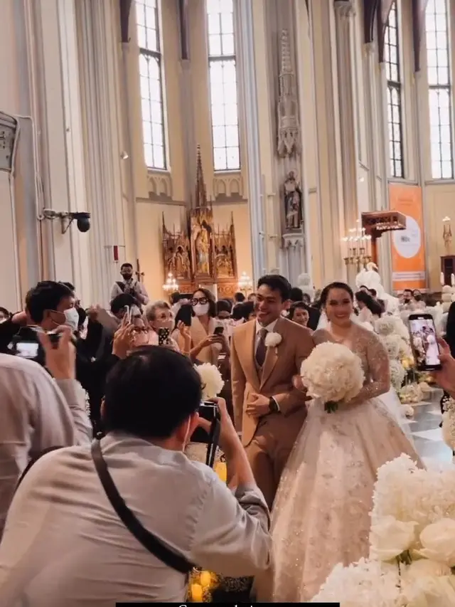 Chelsea Islan resmi menikah (Foto: Instagram darejow)