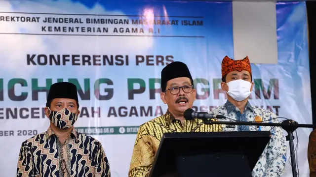 Wamenag Zainut Tauhid Sa'adi, di Jakarta, Jumat (18/9/2020).
