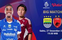 Nonton Live Streaming BRI Super League Pekan ke-8: Persib Bandung vs PSM Makassar, Eksklusif di Vidio