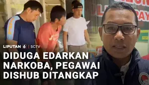 Diduga Edarkan Narkoba, Pegawai Dishub Ditangkap