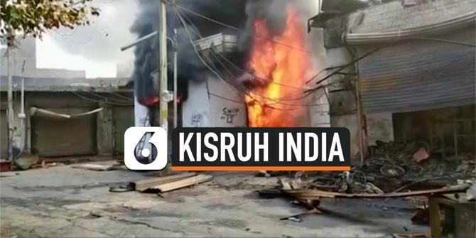 VIDEO: Bentrokan Umat Muslim dan Hindu India, 20 Tewas
