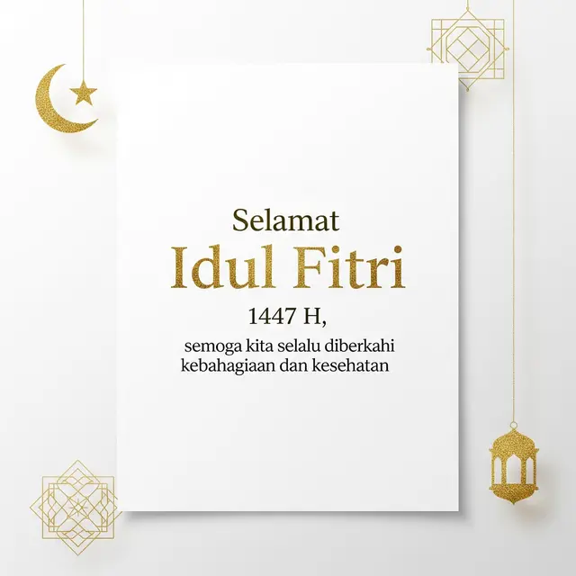 Gambar Ucapan Idul Fitri 2026