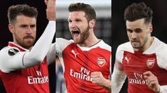 Arsenal kian menunjukan tren positif pasca kedatangan Unai Emery. Namun terdapat beberapa pemain yang memiliki kualitas yang tidak sesuai dengan ekspektasi Unai Emery. (Kolase Foto AFP)