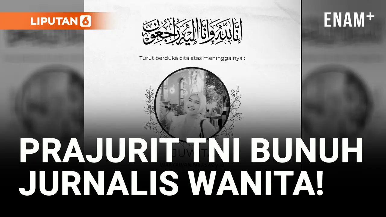 Prajurit TNI AL Diduga Bunuh Jurnalis Wanita di Banjarbaru