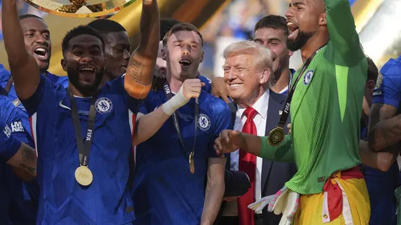 Donald Trump Bikin Canggung Selebrasi Chelsea, Palmer: Saya Bingung!
