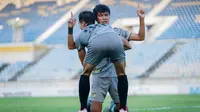 Brylian Aldama merayakan gol yang dicetak untuk Young Elephant FC ke gawang Taiwan Steel dalam laga fase grup AFC Challenge League 2024/2025. (Instagram/brylianaldamaa)