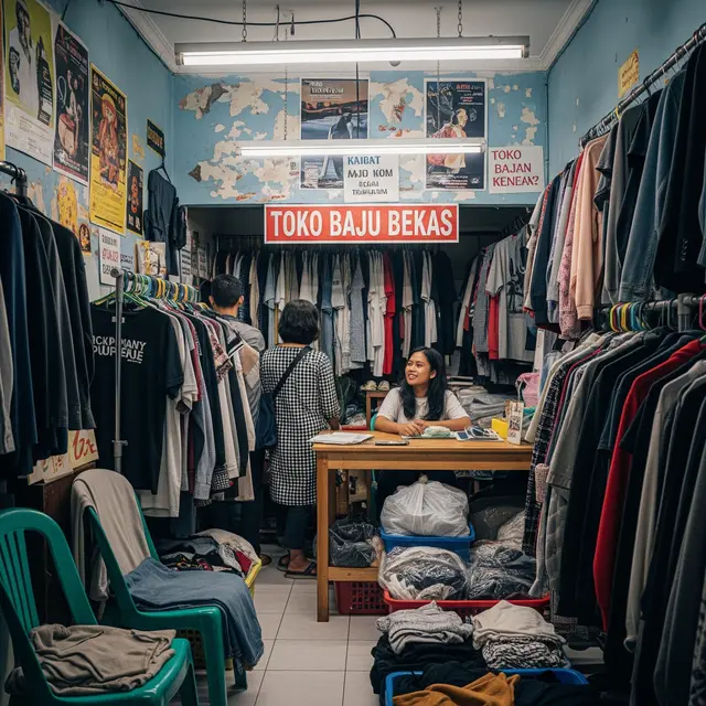 Thrift Shop Pakaian Bekas