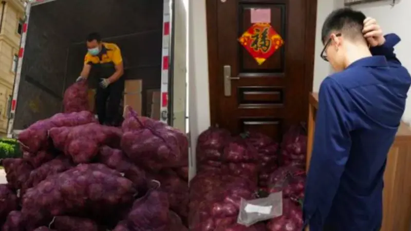 Balas Dendam Akibat Diselingkuhi, Wanita Ini Kirim 1 Ton Bawang Merah ke Rumah Mantan Pacar