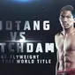 Rodtang "The Iron Man" Jitmuangnon akan berhadapan dengan Petchdam Petchyindee Academy pada Perebutan gelar juara dunia ONE Flyweight Muay Thai menjadi tajuk utama ONE: NO SURRENDER  (ONE)