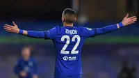 Leganya Hakim Ziyech Bantu Chelsea Kalahkan Atletico Madrid di Liga Champions