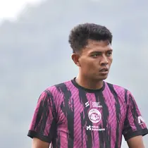 Striker Arema FC, Dedik Setiawan. (Bola.com/Iwan Setiawan)