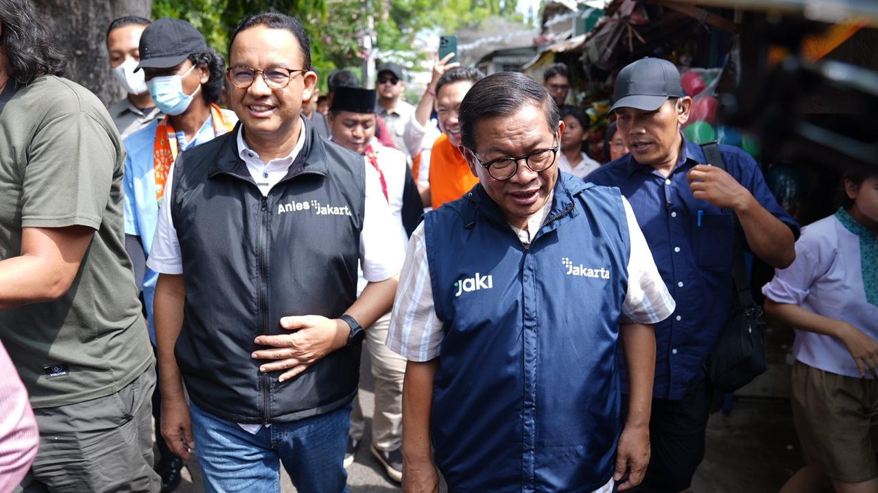 anies baswedan dan Pramono