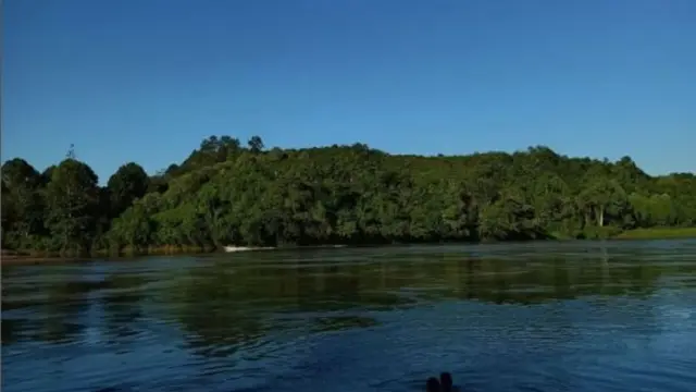 Sungai Kayan di Kabupaten Bulungan, Kalimantan Utara