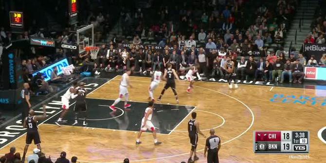 VIDEO : Cuplikan Pertandingan NBA, Nets 114 vs Bulls 105