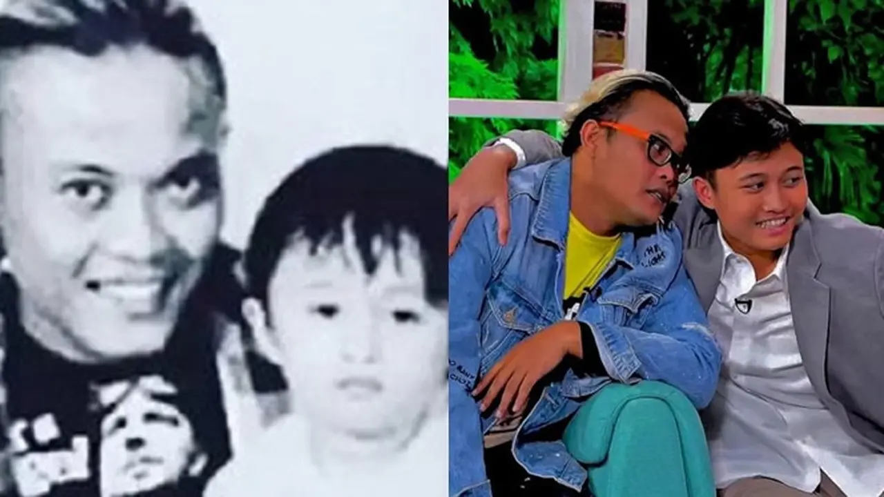 6 Transformasi Kebersamaan Sule Bareng 'Njan' Rizwan Fadilah dari Kecil Hingga Kini