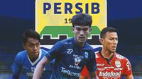 Persib Bandung - 3 Pemain Lokal Persib Bandung (Bola.com/Adreanus Titus)