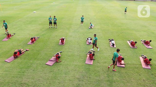 Latihan Perdana Timnas Indonesia U-23