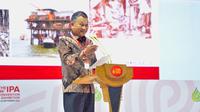 Menteri Energi dan Sumber Daya Mineral (ESDM) Arifin Tasrif membuka The 46th Indonesian Petroleum Association Convention and Exhibition (IPA CONVEX) di Jakarta, Rabu (21/9/2022).