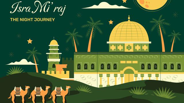 Ilustrasi Isra Mikraj