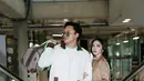 Sebagai pasutri baru, Mahalini Raharja dan Rizky Febian terlihat kompak dengan busana ala Gucci Gang [@rizkyfbian]