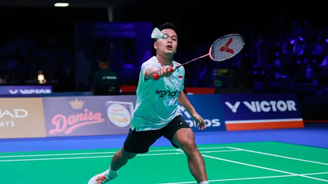 Anthony Sinisuka Ginting - Denmark Open 2025 - Bulu Tangkis