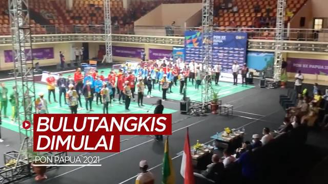Berita video cabang olahraga bulutangkis di PON Papua 2021 resmi dimulai dan pembukaannya oleh Ketua Umum KONI Pusat dan Walikota Jayapura, Selasa (5/10/2021).