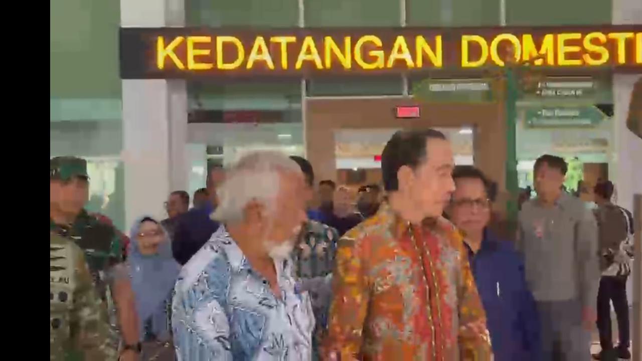Momen Menarik saat Jokowi Jemput Xanana Gusmao di Solo