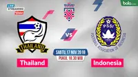 Piala AFF 2018 Thailand Vs Indonesia_3 (Bola.com/Adreanus Titus)