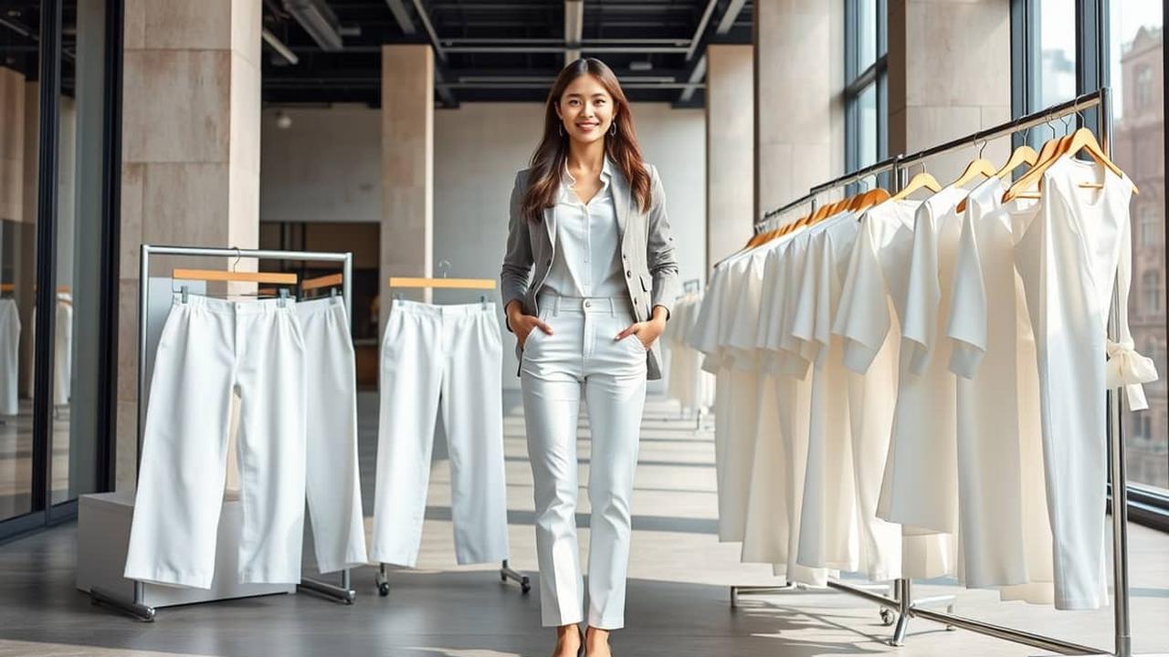 celana putih cocok dengan baju warna apa