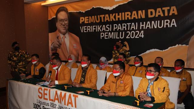 Sudah Siap 100 Persen, Hanura Pilih Tanggal Cantik 8 Agustus 2022 Daftar ke KPU.