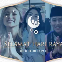 Ucapan Selamat Idul Fitri 1439 H dari Selebriti Tanah Air.