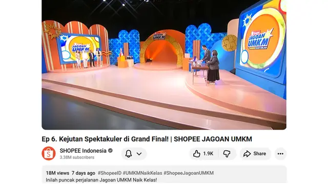 Shopee Jagoan UMKM Naik Kelas