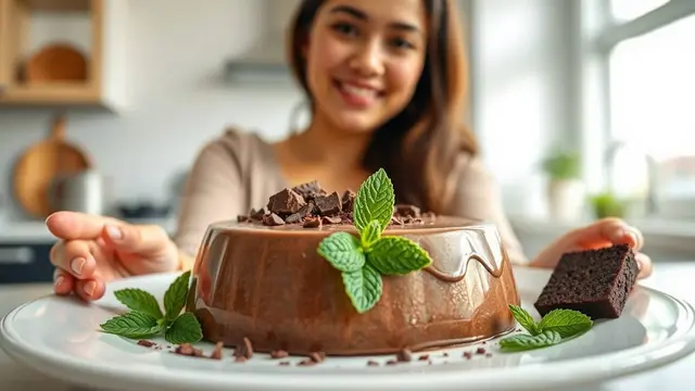 resep puding coklat lembut