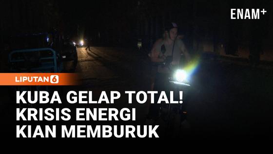 Gelap Gulita! Kuba Alami Pemadaman Listrik Total di Tengah Krisis Energi