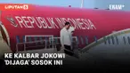 Jokowi Dijaga Sosok Ini saat ke Kalimantan Barat