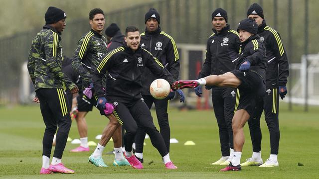 Intip Latihan Manchester United Jelang Hadapi Sevilla di Perempatfinal Liga Europa