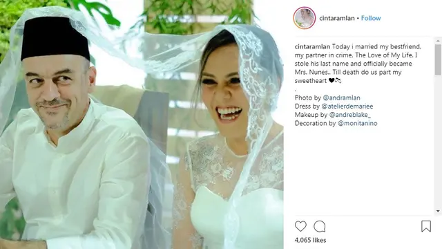 Cinta Ramlan (Foto: Instagram)