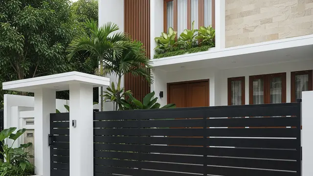 Pagar Besi Hollow Horizontal