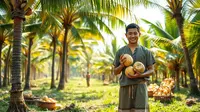 Mimpi Panen Kelapa: Makna, Tafsir, dan Pengaruhnya dalam Kehidupan