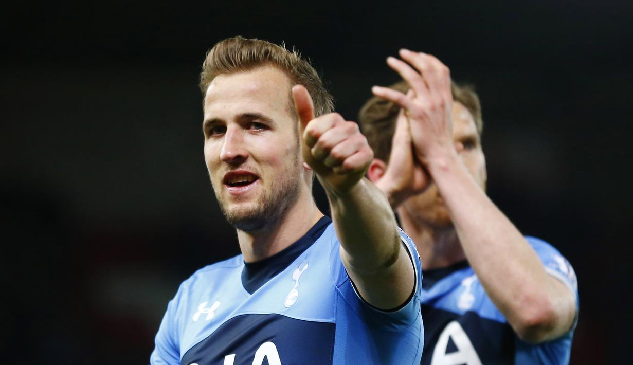 Harry Kane menempati urutan teratas Indeks pemain dengan penampilan terbaik Liga Inggris hingga pekan ke-34 dengan poin 927. (Reuters/Darren Staples)