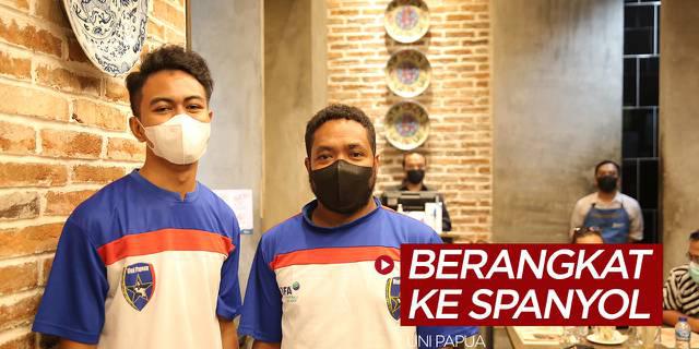 VIDEO: Uni Papua Kirimkan Dua Putra Papua ke Spanyol untuk Berlatih Sepak Bola