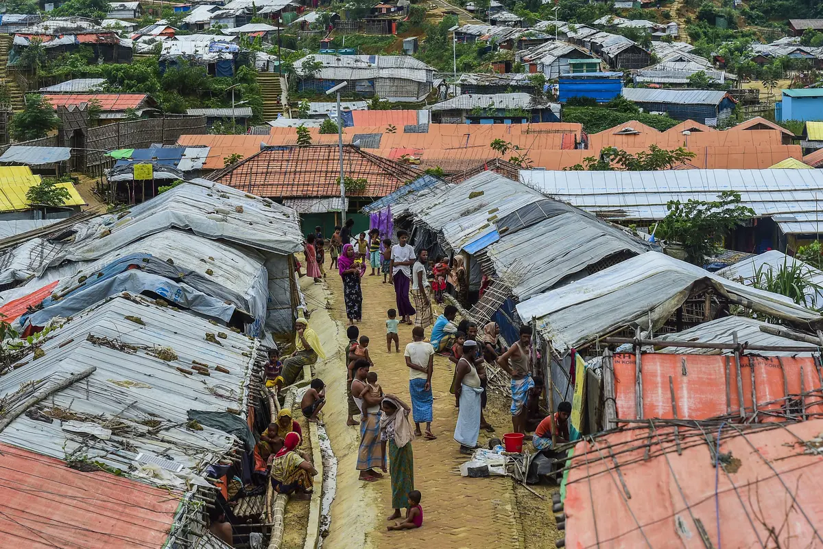 Anak-Anak Rohingya di Kamp Bangladesh