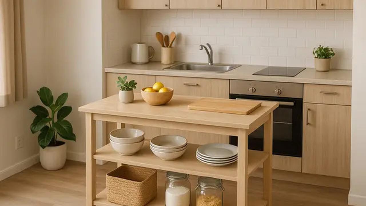 7 Model Kitchen Island di Dapur Kecil 2025, Solusi Fungsional &amp; Estetik