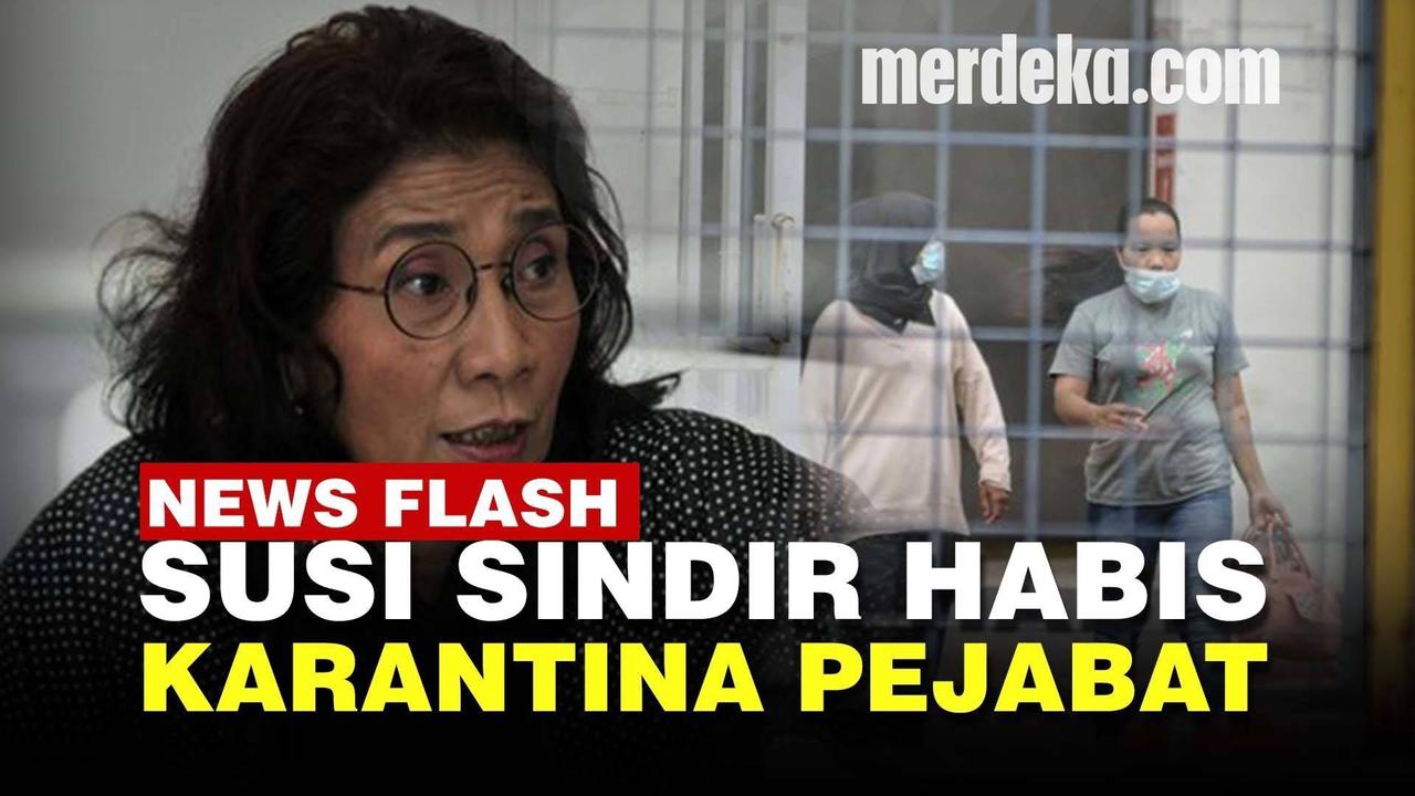 VIDEO: Sindiran Pedas Susi Pudjiastuti Soroti Aturan Pejabat Boleh Karantina di Rumah