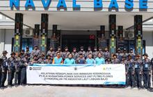 Tingkatkan Etos Kerja, PLN Gelar Pelatihan Kedisiplinan dan Wawasan Kebangsaan di Lanal Labuan Bajo