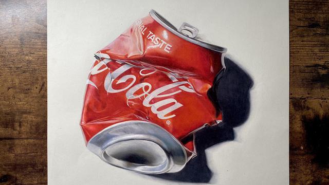 Bermodal Pensil Warna, 6 Gambar Ilusi Optik Buatan Pria Ini Bikin Mikir Dua Kali